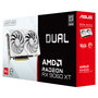 ASUS Tarjeta Gráfica DUAL Radeon RX 9060 XT 16GB GDDR6 Blanco - PCIe 5.0, 2 Ventiladores Axial-tech
