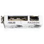 ASUS Tarjeta Gráfica DUAL Radeon RX 9060 XT 16GB GDDR6 Blanco - PCIe 5.0, 2 Ventiladores Axial-tech