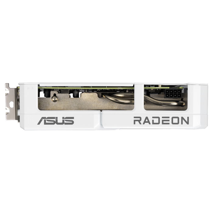 ASUS Tarjeta Gráfica DUAL Radeon RX 9060 XT 16GB GDDR6 Blanco - PCIe 5.0, 2 Ventiladores Axial-tech