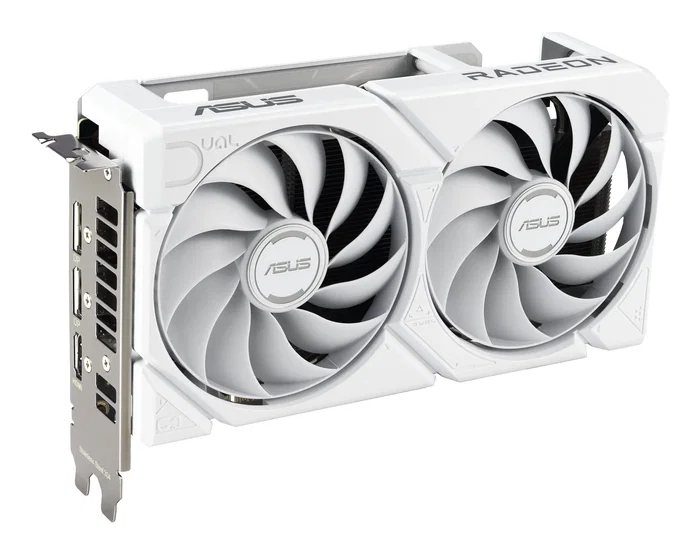 ASUS Dual Radeon RX 9060 XT 16 GB GDDR6 Blanco ASUS Dual Radeon RX 9060 XT 16 GB GDDR6 Blanco