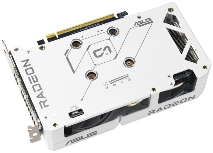 ASUS Dual Radeon RX 9060 XT 16 GB GDDR6 Blanco ASUS Dual Radeon RX 9060 XT 16 GB GDDR6 Blanco