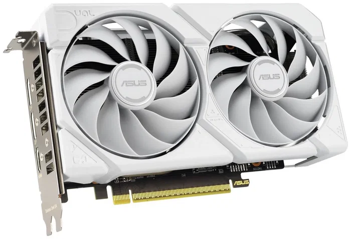 ASUS Dual Radeon RX 9060 XT 16 GB GDDR6 Blanco ASUS Dual Radeon RX 9060 XT 16 GB GDDR6 Blanco
