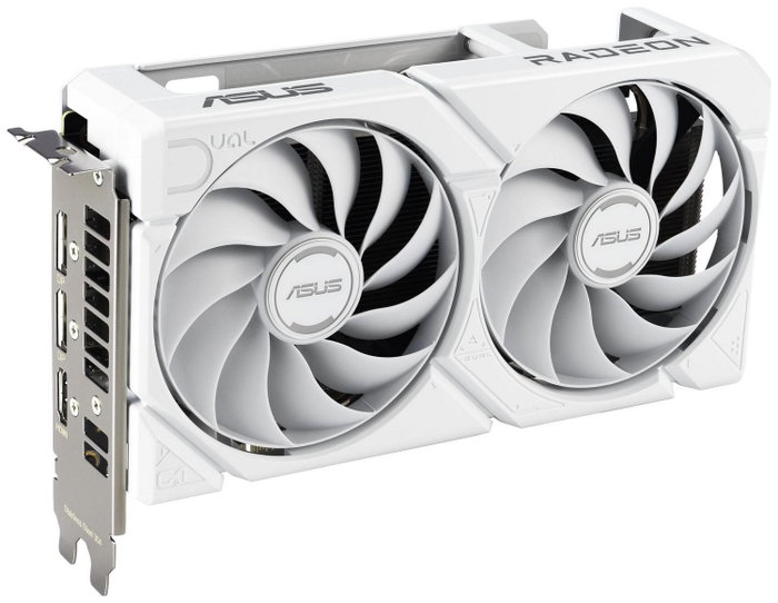 ASUS Dual Radeon RX 9060 XT 16 GB GDDR6 Blanco ASUS Dual Radeon RX 9060 XT 16 GB GDDR6 Blanco