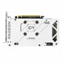 ASUS Dual Radeon RX 9060 XT 16 GB GDDR6 Blanco