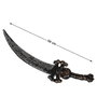 Atosa Espada Pirata Negra 59 cm con Empuñadura de Calavera