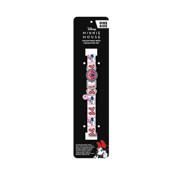 Cerdá Collar para gato Minnie Tu:T.Unica Rosa Talla Única Cerdá Collar para gato Minnie Tu:T.Unica Rosa Talla Única