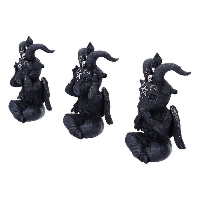 Nemesis Now Cult Cuties Three Wise Baphoboo 13 cm de poliresina Nemesis Now Cult Cuties Three Wise Baphoboo 13 cm de poliresina