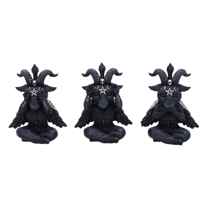 Nemesis Now Cult Cuties Three Wise Baphoboo 13 cm de poliresina Nemesis Now Cult Cuties Three Wise Baphoboo 13 cm de poliresina