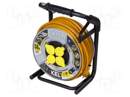 KEL Prolongador de alimentación HEAVY H07RN-F 3G2,5mm2 50m