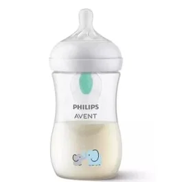 AVENT Biberón Natural Response con tetina Elefante 260 ml - SCY673/81