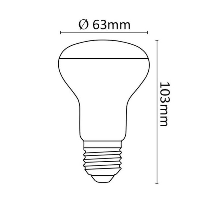 Asalite Bombilla LED E27 10W 720Lm 3000K IP20 [ASAL-0066]