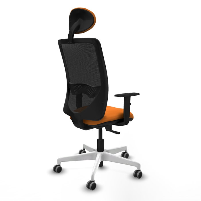 PIQUERAS Y CRESPO Silla de oficina Zulema con Mecanismo Sincro, Naranja y Negro PIQUERAS Y CRESPO Silla de oficina Zulema con Mecanismo Sincro, Naranja y Negro