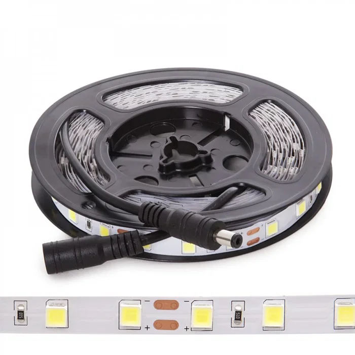 Tira LED SMD5054 100W 6900Lm CRI85 6000K 12VDC IP20 5M Blanco Frío CA-60-5054-12-IP20-CW Tira LED SMD5054 100W 6900Lm CRI85 6000K 12VDC IP20 5M Blanco Frío CA-60-5054-12-IP20-CW