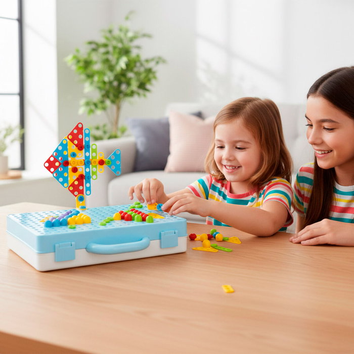 Juego de Construcción Colorbaby 200 Piezas