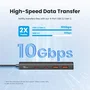 Vention Hub USB 3.2 de 5 Puertos con 2x USB-C, 2x USB-A y 1x USB-C PD Gris CKDBB