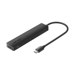 Vention Hub USB 3.2 Gen 2 CKDBB con 2x USB-C, 2x USB-A y PD 100W Negro