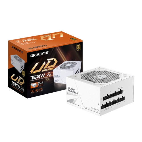 Gigabyte UD750GM PG5 V2 ICE 750W Blanco Gigabyte UD750GM PG5 V2 ICE 750W Blanco