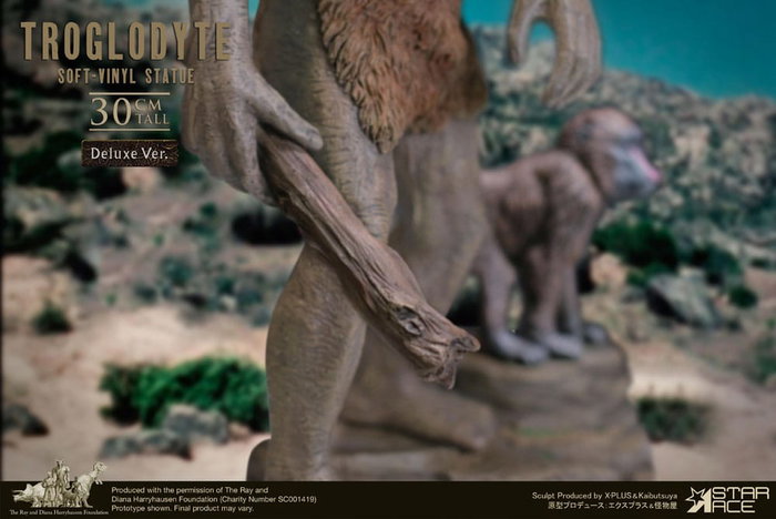 Star Ace Toys Estatua Soft Vinyl Troglodyte Deluxe Version 30 cm