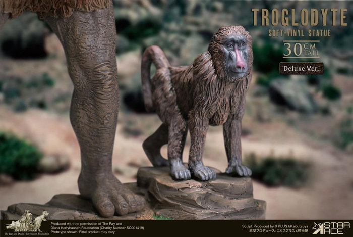 Star Ace Toys Estatua Soft Vinyl Troglodyte Deluxe Version 30 cm