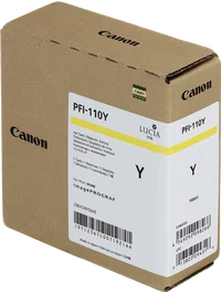 Canon PFI-110Y Amarillo Cartucho de Tinta 160ml (2367C001) SKU: 2367C001