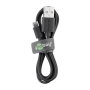 Goobay Cable de carga y sincronización USB-C a USB-A, 2 m, Negro