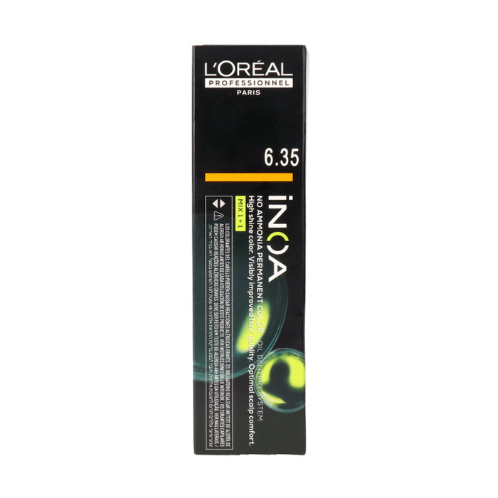 L'Oréal Professionnel Paris INOA 6.35 Rubio Oscuro Dorado Caoba
