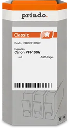 Prindo Cartucho de tinta Rojo PRICPFI1000R Classic
