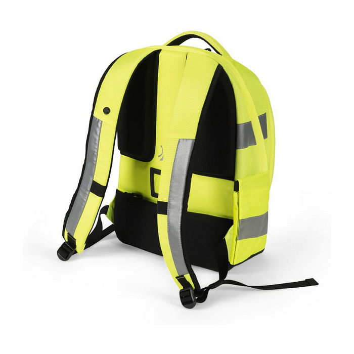 DICOTA HI-VIS 25L Mochila para portátil hasta 39,6cm 15.6" Amarillo