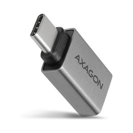 Axagon Adaptador USB-C 3.1 Macho a USB-A Hembra de Aluminio, Negro