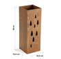 Paragüero Gotas Madera MDF (22 x 48 x 22 cm) Natural