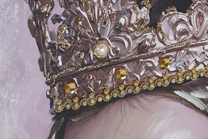 DKD Home Decor Cuadro Glam Dorado Rosa Lienzo MDF 3 x 90 x 60 cm (2 Unidades) DKD Home Decor Cuadro Glam Dorado Rosa Lienzo MDF 3 x 90 x 60 cm (2 Unidades)