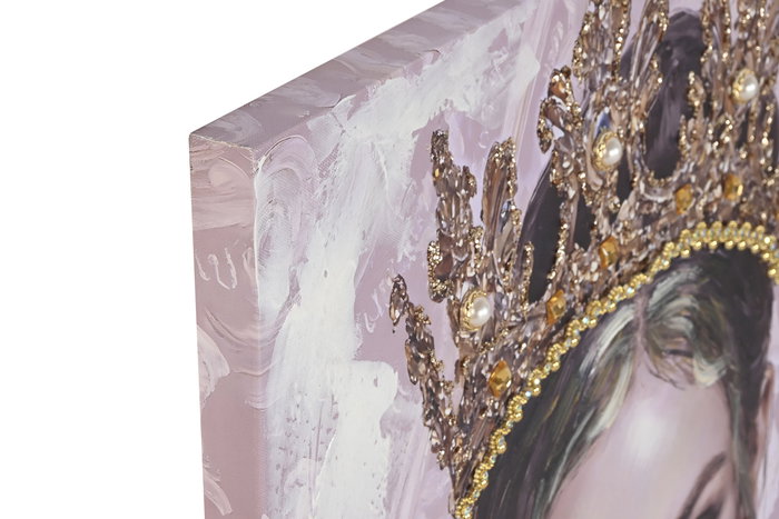 DKD Home Decor Cuadro Glam Dorado Rosa Lienzo MDF 3 x 90 x 60 cm (2 Unidades) DKD Home Decor Cuadro Glam Dorado Rosa Lienzo MDF 3 x 90 x 60 cm (2 Unidades)