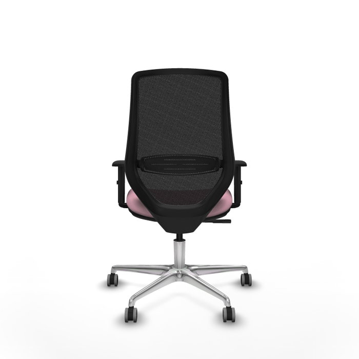 PIQUERAS Y CRESPO Silla de oficina Mardos Rosa y Negro