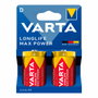 Varta Longlife Max Power D LR20, 2 unidades