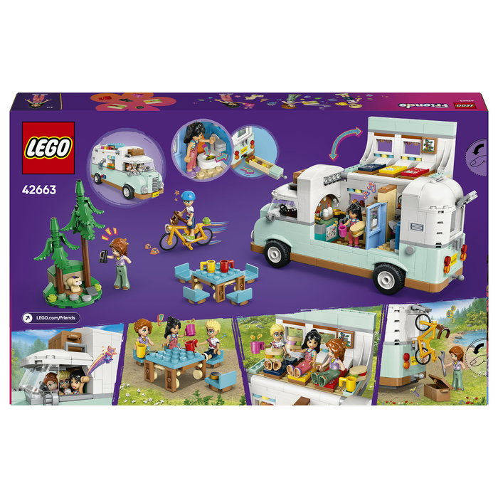 LEGO Friends 42663 Caravana de la Amistad, Juego de Construcción de 778 Piezas para Niños y Niñas a Partir de 7 Años