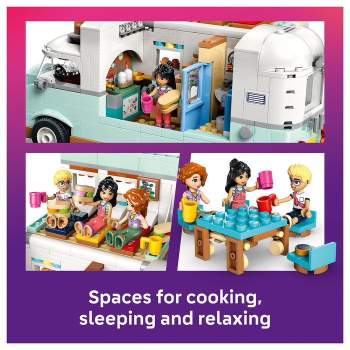 LEGO Friends 42663 Caravana de la Amistad, Juego de Construcción de 778 Piezas para Niños y Niñas a Partir de 7 Años
