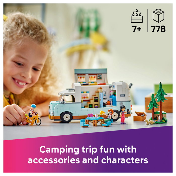 LEGO Friends 42663 Caravana de la Amistad, Juego de Construcción de 778 Piezas para Niños y Niñas a Partir de 7 Años