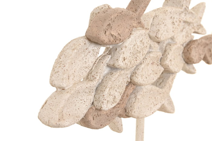 DKD Home Decor Figura de Resina de Peces Beige con Acabado Desgastado DKD Home Decor Figura de Resina de Peces Beige con Acabado Desgastado