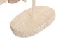 DKD Home Decor Figura de Resina de Peces Beige con Acabado Desgastado
