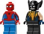 Lego Marvel Coche de Spider-Man vs. Lobezno Venomizado 76336