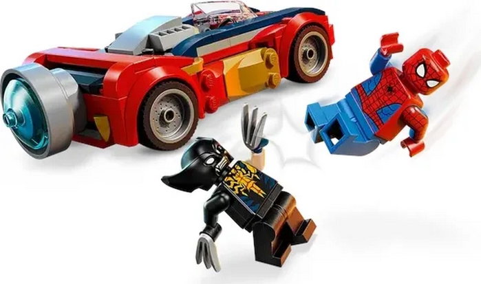 Lego Marvel Coche de Spider-Man vs. Lobezno Venomizado 76336 Lego Marvel Coche de Spider-Man vs. Lobezno Venomizado 76336