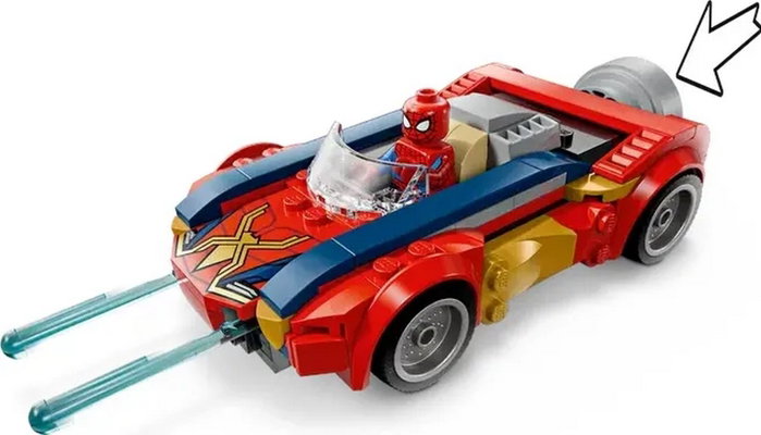 Lego Marvel Coche de Spider-Man vs. Lobezno Venomizado 76336 Lego Marvel Coche de Spider-Man vs. Lobezno Venomizado 76336
