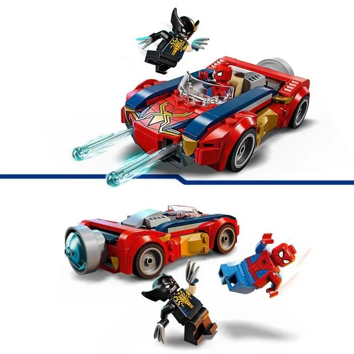 Lego Marvel Coche de Spider-Man vs. Lobezno Venomizado 76336 Lego Marvel Coche de Spider-Man vs. Lobezno Venomizado 76336