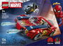 Lego Marvel Juego de Construccion Coche De Spider-Man Vs. Lobezno Venomizado - Para Edad 6+