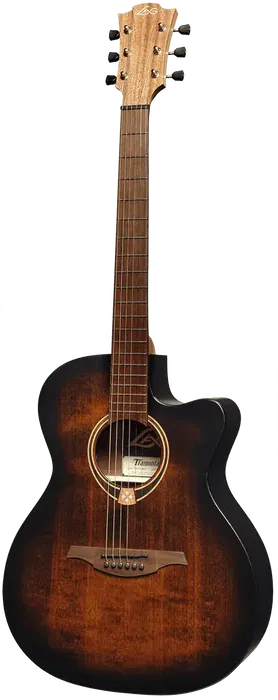 LAG Tramontane 70 A/E Guitarra Acústica Electroacústica Auditorium Cutaway Black & Brown Burst LAG Tramontane 70 A/E Guitarra Acústica Electroacústica Auditorium Cutaway Black & Brown Burst