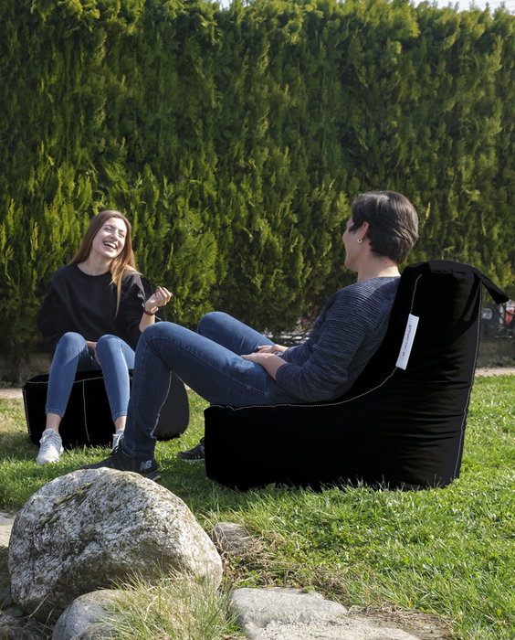 Atelier Del Sofa Saco de judas de jardín EVA Sport Black Impermeable para Exterior