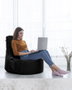 Atelier Del Sofa Saco de judas de jardín EVA Sport Black Impermeable para Exterior