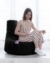 Atelier Del Sofa Saco de judas de jardín EVA Sport Black Impermeable para Exterior