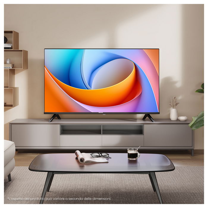 Hisense 40A4Q Smart TV LED Full HD 40" (101.6 cm) | HDR10, WiFi, VIDAA U8.5, 2x HDMI, Negro