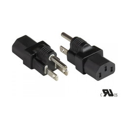 GoodConnections Adaptador de corriente USA Tipo B a IEC 60320 C13